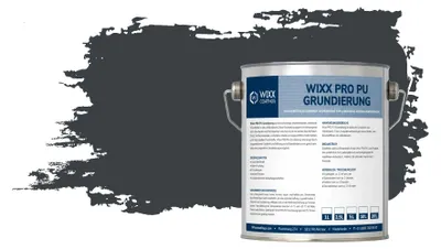 Produktbild von Wixx PRO PolyurethanGrundierung - RAL 7016 | Anthrazitgrau - 5L