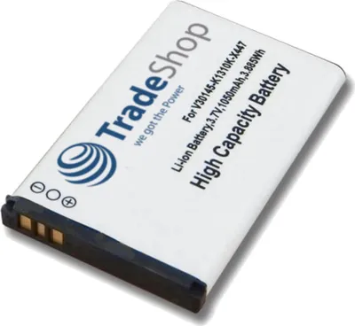Produktbild von Trade-Shop Premium Li-Ion Akku 3,7V / 1050mAh / 3,89Wh für Siemens Gigaset SL910, SL910A, SL910H ersetzt V30145-K1310K-X447-0-HY V30145-K1310K-X447