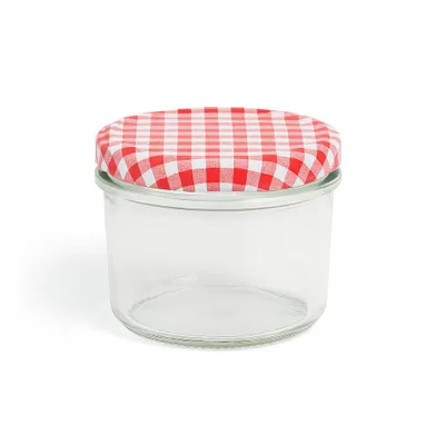 Produktbild von 24x EINMACHGLÄSER 235ml STURZGLÄSER MARMELADENGLÄSER 235-900ml mit Deckel Glas Einweckglas Einkochglas Konservierungsglas