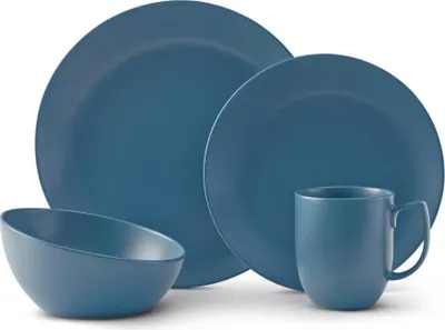 Obrázok produktu pre Sada kameninových orbit - Aurora Blue, 4ks - Nambe