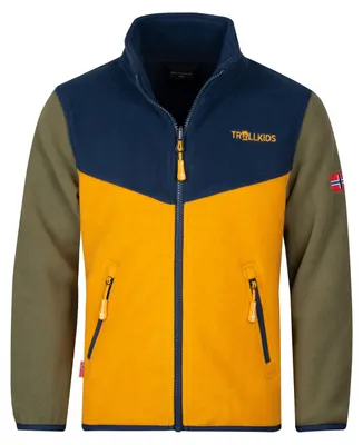 Productafbeelding van Trollkids Kids Oppdal Jacket XT fleecevest voor kinderen, meerkleurig, maat 164