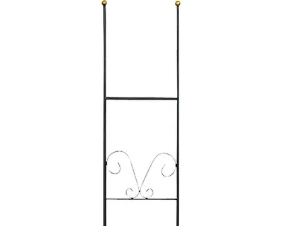 Produktbild von Zierspalier Lafiora Lydie Stahl H 150 cm schwarz-gold