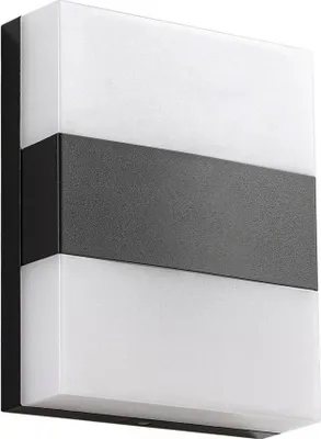 Produktbild von Prios LED-Außenwandleuchte Teekon, anthrazit, 20 cm, IP44