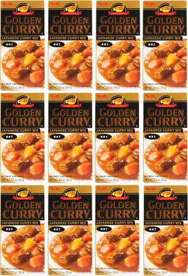 Produktbild von S&B Golden Curry scharf 12x92g