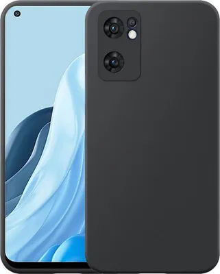 Produktbild von Geeignet für Oppo Find X5 Lite Phone Case Schwarz Flexible Silikon TPU Case - Flexible Back Cover Case Silikon TPU - Schwarz - Smartphonics