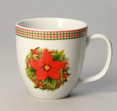 Produktbild von Thun 1794 Becher, 470 ml, Weihnachtsstern, Thun