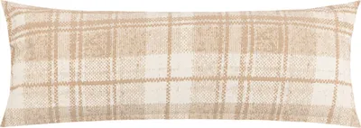Zdjęcie produktu dla POSZEWKA na poduszkę relaksacyjną KREP - 45x120 cm - Beżowy,Biały