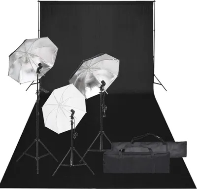 Obrázok produktu pre Sada do fotoštúdia so svetlami a pozadím
