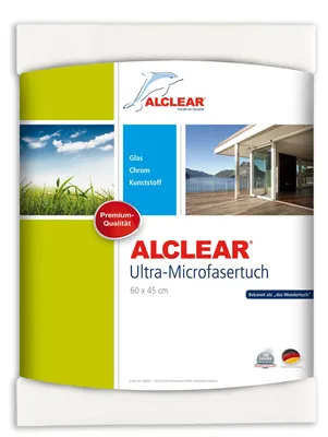 Productafbeelding van Microvezel-glasdoek - 60 x 45 cm - wit