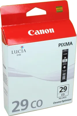 Produktbild von Canon PGI-29CO Klartinte (Chroma Optimiser), Transparent, 1 Stück(e), 429 Seiten
