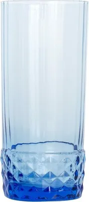 Produktbild von Set von Gläsern Bormioli Rocco Rocco America'20s Blau Glas 490 ml