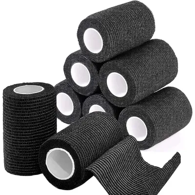 Immagine prodotto di Rotolo di garza autoadesivo, 8 pezzi, 7,5 cm x 4,5 m. Benda elastica autoadesiva