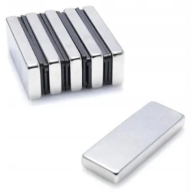 Produktbild von Top Magnesy - 5 Stück Neodym Magnete 40x15x5 mm N38 - extra starke Haftmagnete für Montage, Werkstatt & Industrie