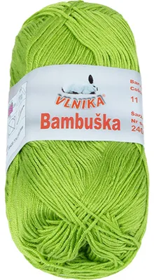 Immagine prodotto di Filato BAMBUŠKA - 50 g, 205 m - Verde