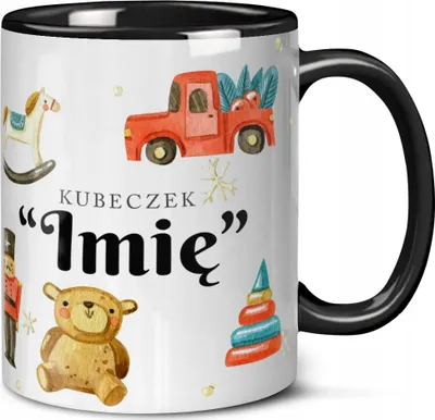 Obrázek produktu pro Vánoční hrnek se jménem, vánoční dárek pro děti, Vánoce + jméno