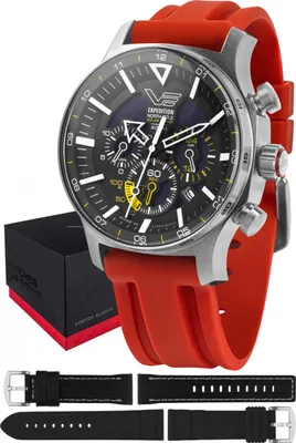 Zdjęcie produktu dla Zegarek Vostok Europe VR42-595A732SR czerwony
