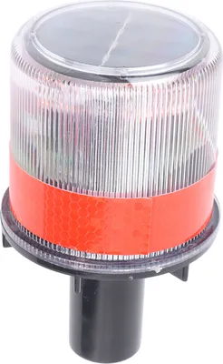 Productafbeelding van Zonne-energie verkeerslicht, LED, waterdicht, gemakkelijk te verplaatsen, verkeersflitser, noodverlichting voor wegwerkzaamheden, bewakingshokken, hekken