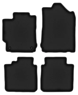Imagen del producto de Alfombrillas de moqueta para Toyota Camry VIII XV50 2011-2018 (sedán) – juego de 4 piezas, negras, a medida – Wielganizator DURBAN