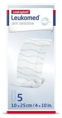 Produktbild von Leukomed skin sensitive steril 10x25 cm 5 St