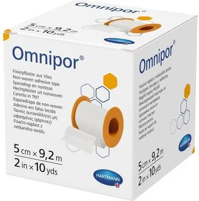 Image de Pansement de fixation Omnipor non tissé 5 cmx9,2 m 1 pc