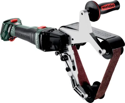 Produktbild von Metabo Akku-Rohrbandschleifer RBVB 18 LTX BL 180, incl. Zubehör, metaBOX 185 XL