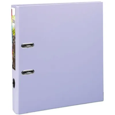Image de Classeur Exacompta PREM'TOUCH, format A4, capacité maximale, 50 mm, 2 anneaux, couleur violet