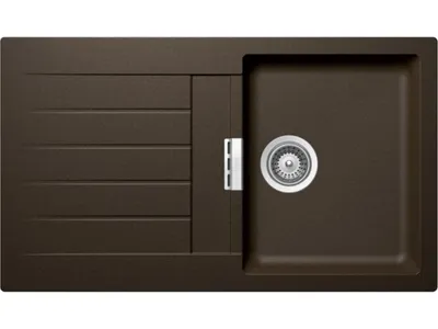 Produktbild von Schock Einbauspüle Signus D-100 U Bronze Unterbau