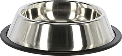 Image de Gamelle pour chien en acier inoxydable antidérapante env. 1800 ml
