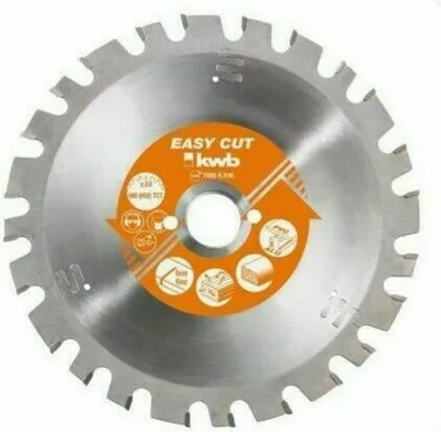 Produktbild von kwb 586133, Aluminium, Spanholzplatte, Hartholz, Nicht-eisenhaltiges Metall, Kunststoff, Blech, 18,4 cm, 1,6 cm, 1,8 mm, 7000 RPM, 2,8 mm