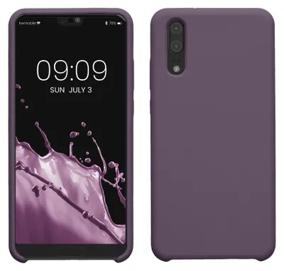 Produktbild von kwmobile Handyhülle für Huawei P20 Hülle - Case Silikon - Kabelloses Laden - Schutzhülle Cover in Helle Iris