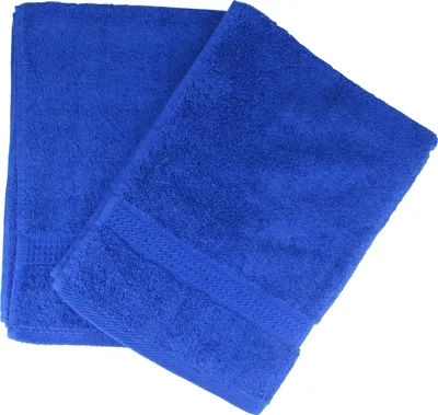 Produktbild von Premium Handtücher 500g/m² aus 100% Baumwolle (Gästetuch - 30x50cm - 2er Set - Blau)