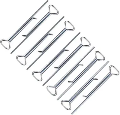 Produktbild von Kerzenschlosshalter - Kerzenklemmen - Kerzenherstellung - Edelstahl - 11 cm - Silber