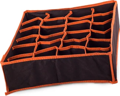 Obrázek produktu pro Verk 01622_BR Organizer do zásuvky na prádlo 24 přihrádek hnědý