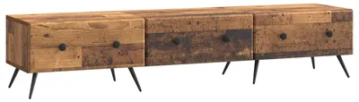 Image de Meuble TV Bois ancien 147 x 34,5 x 30 cm Bois d'ingénierie