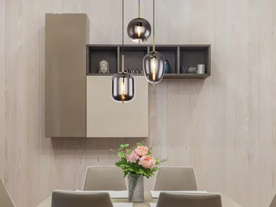 Produktbild von Globo Lighting Hängeleuchte Metall messingfarben, 3x E14