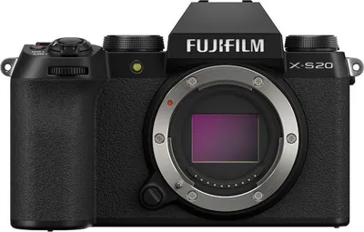 Produktbild von Fujifilm X -S20, 26,1 MP, 6240 x 4160 Pixel, X-Trans CMOS 4, 6.2K, Touchscreen, Schwarz