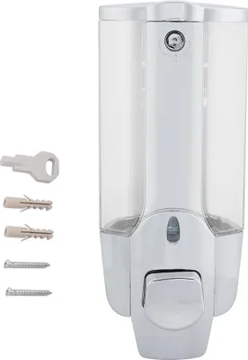 Produktbild von Wandmontierter Schaumseifen-Lotion-Spender für Zuhause und Hotel (Einzelentnahmestelle, 350 ml)