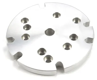 Produktbild von HBM Aluminiumflansch für 100 und 125 mm Klauenfutter DIN 6350