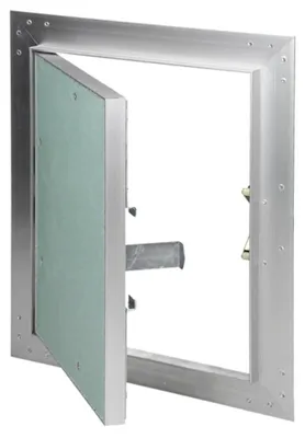 Produktbild von Revisionsklappe GK-Einlage 200x250 mm mit Rahmen aus Aluminium