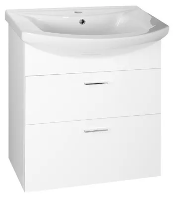 Produktbild von ZOJA Unterschrank mit Schubladen 61,5x74x32 cm, weiß