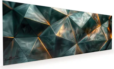 Produktbild von Küchenrückwand Spritzschutz Glas mit Motiv Kunstvolle Geometrie 40 x 40 cm