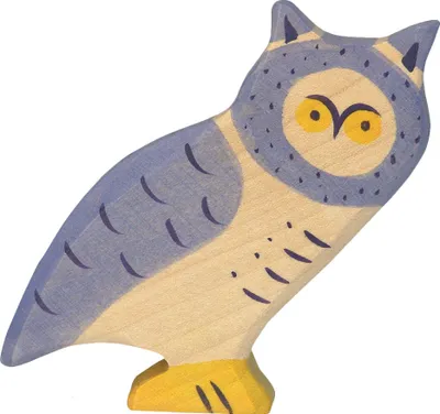 Produktbild von Eule Holzfigur Holzspielzeug von Holztiger