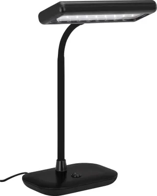 Produktbild von LED Tischleuchte Bürolampe 7,5W Leuchtenhals dreh-&schwenkbar schwarz Briloner