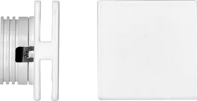 Image de Port - Spot Encastrable Led Beneito & Faure - 4W, Lumière Chaude 3000K, 120 - Applique Murale Encastrable Carrée Blanche