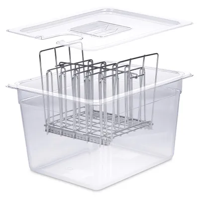 Sous-Vide Behälter 11 L mit Deckel und Rahmen