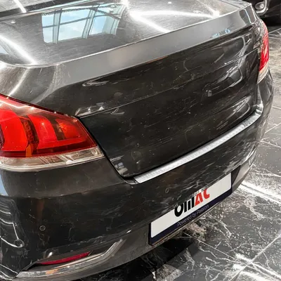 Immagine prodotto di Protezione paraurti per Peugeot 508 2010-2018 notchback cromo acciaio inox lucido