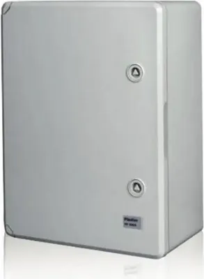 Image de Tableau électrique en plastique avec porte grise 400x500x175mm IP65 PP3003 (p-box 4050-1)
