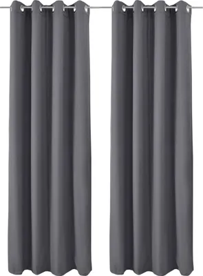 Produktbild von 2er Set Ösenschal Amelie Luna thermo 140x245 cm