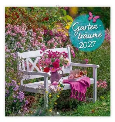 Produktbild von TRÖTSCH - Broschürenkalender Gartenträume 2027