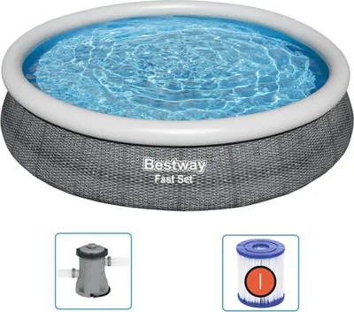 Immagine prodotto di Set piscina Bestway rotondo 366x76 cm